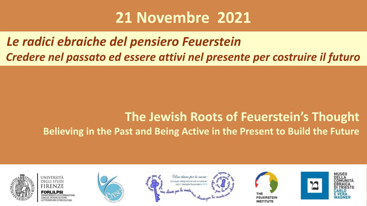 Anniversario dellโevento โLe radici ebraiche del pensiero Feuersteinโ โ interventi di Lou Falik e Chaim Guggenheim